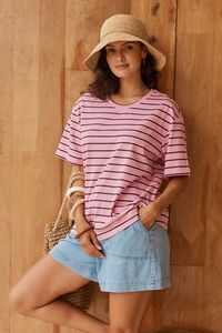 Betty Basics Relax Stripe Boxy Tee