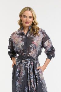 Urban Luxury Flowers Blouse