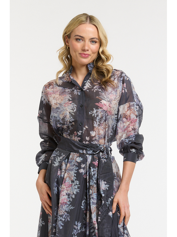 Urban Luxury Flowers Blouse