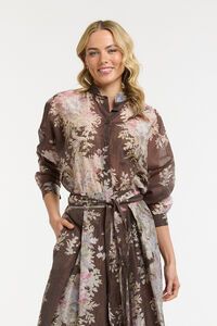 Urban Luxury Flowers Blouse