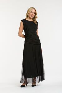 Urban Luxury Ruched Maxi Dress