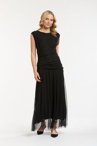 Urban Luxury Ruched Maxi Dress