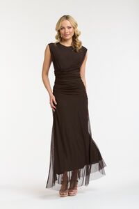 Urban Luxury Ruched Maxi Dress