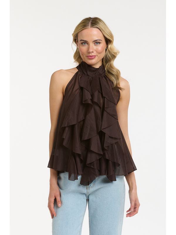 Urban Luxury Ruffled Top