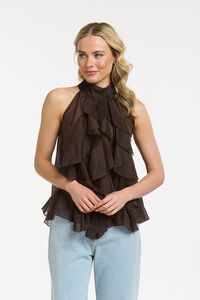 Urban Luxury Ruffled Top