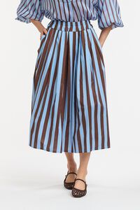 Urban Luxury Striped Skirt