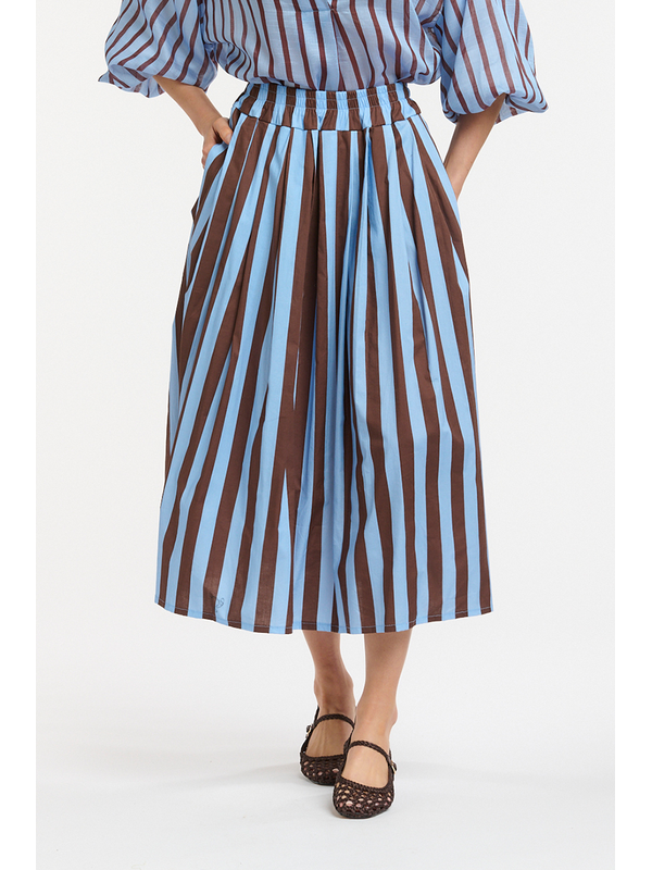 Urban Luxury Striped Skirt