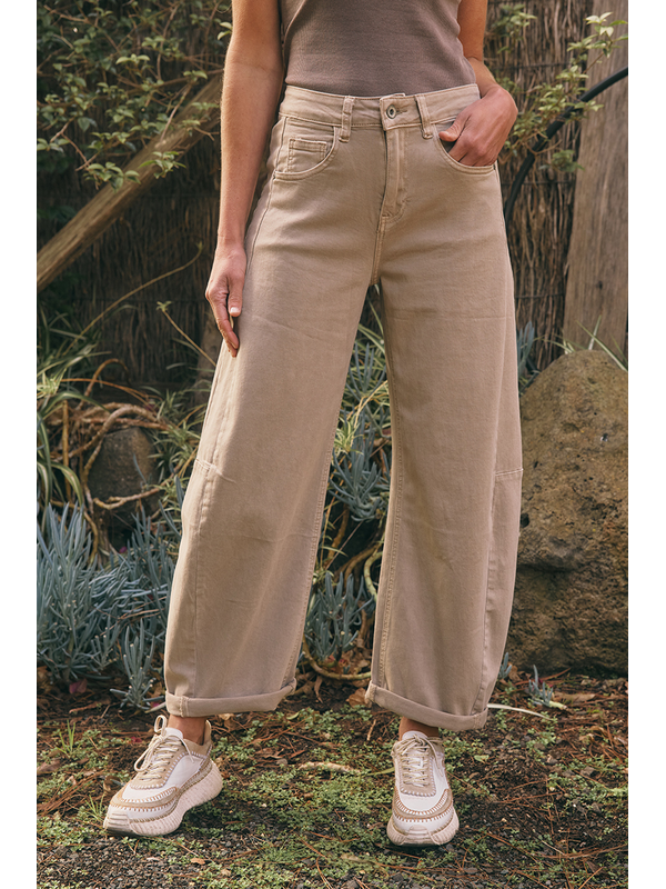 Italian Star Coloured Idaho Barrel Jean