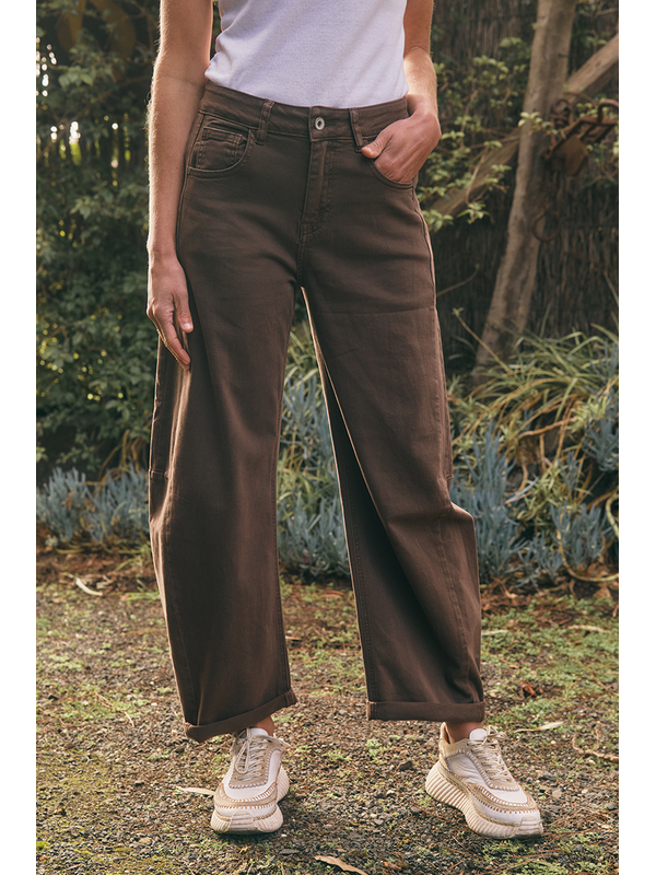 Italian Star Coloured Idaho Barrel Jean