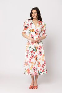 Leila + Luca Apricot Bloom Accomplished Dress