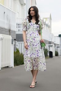 Leila + Luca Wisteria Spring Accomplished Dress