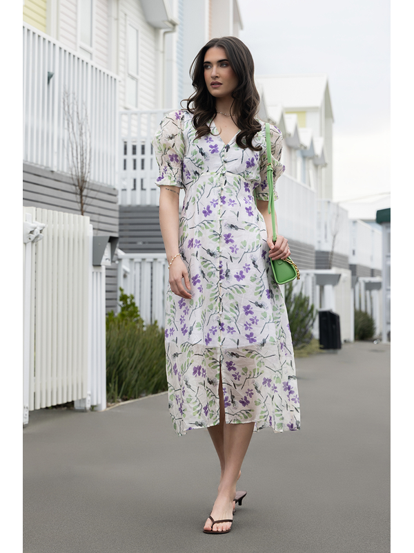 Leila + Luca Wisteria Spring Accomplished Dress
