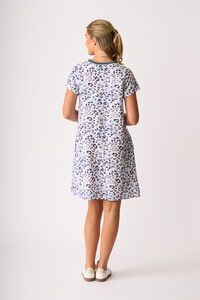 Foil A Line Dress
