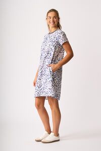 Foil A Line Dress