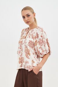Karma Aurora Puff Sleeve Top