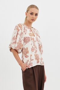 Karma Aurora Puff Sleeve Top