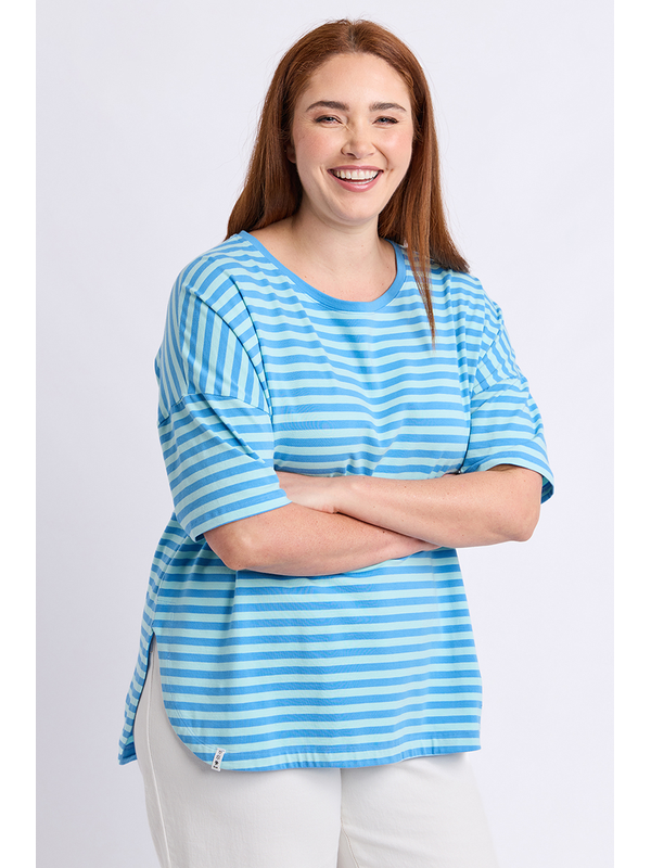 Elm Lauren SS Stripe Tee