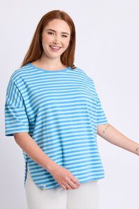 Elm Lauren SS Stripe Tee