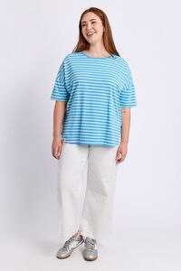 Elm Lauren SS Stripe Tee