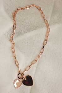 She Jewellery Linked Hearts Necklace