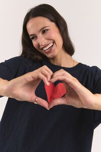 Elm Velvet Heart Tee