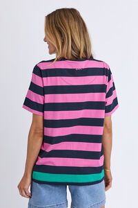 Elm Eden Stripe SS Tee