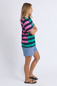 Elm Eden Stripe SS Tee