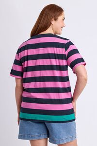 Elm Eden Stripe SS Tee