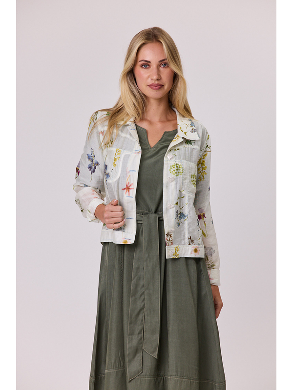 Classified Valencia Flower Voile Jacket