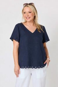 Gordon Smith Lilly Linen Top 