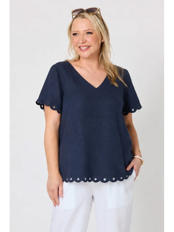 Gordon Smith Lilly Linen Top 