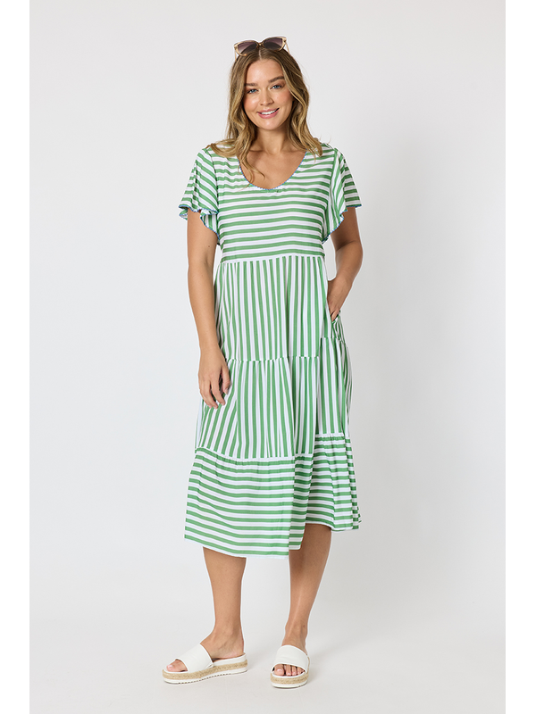 Threadz Kalahari Stripe Dress