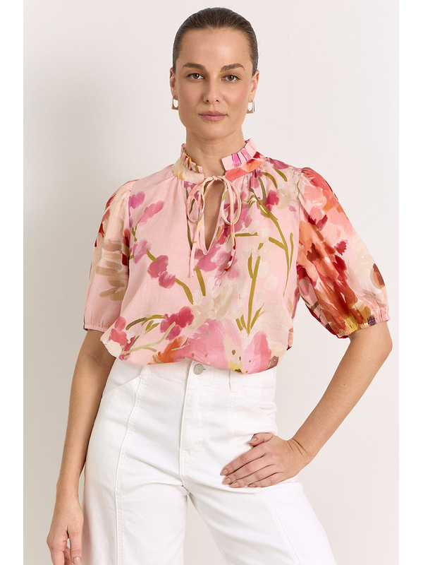 Adorne Sandra Cotton Top