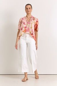 Adorne Sandra Cotton Top