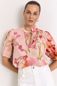 Adorne Sandra Cotton Top