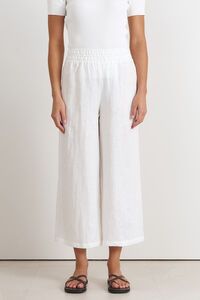 Adorne Fable Linen Culotte Pant