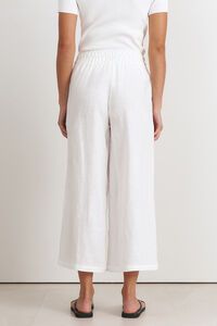 Adorne Fable Linen Culotte Pant
