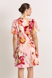 Adorne Amalie Linen Short Dress