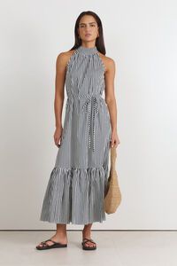 Adorne Rosa Stripe Maxi Dress