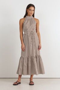 Adorne Rosa Stripe Maxi Dress
