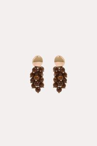 Adorne Stone Cluster Earrings 