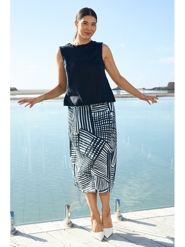 Foil Braidy Bunch Top