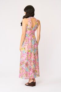 Foil Halter Ego Dress