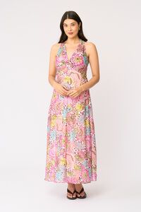 Foil Halter Ego Dress
