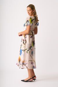Foil Empire Returns Dress