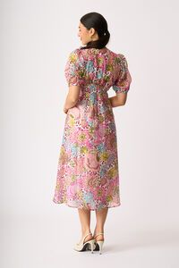 Foil Empire Returns Dress