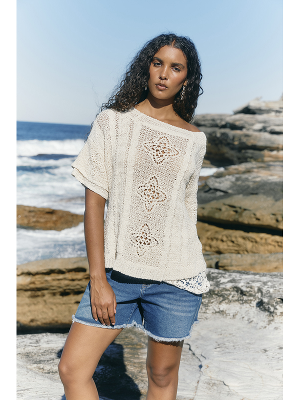 Isle of Mine Maggie Crochet Top