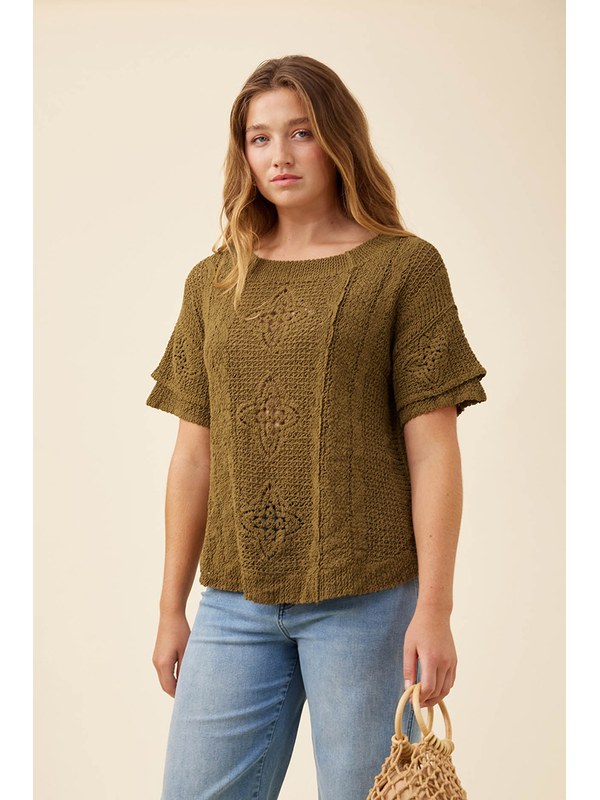 Isle of Mine Maggie Crochet Top