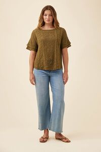 Isle of Mine Maggie Crochet Top