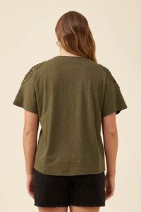 Isle of Mine Eva Crochet Tshirt